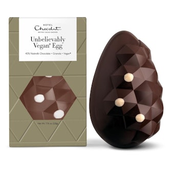 Unbelievably Vegan* Chocolate Easter Egg