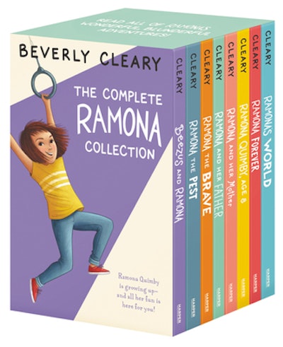 8 Ramona books, whose heroine is similar to Junie B. Jones
