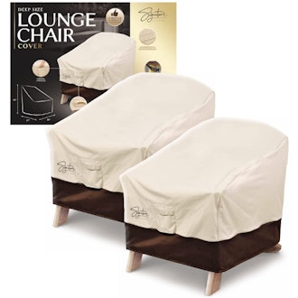 Signature Living Waterproof Outdoor Chair Covers (Set of 2)