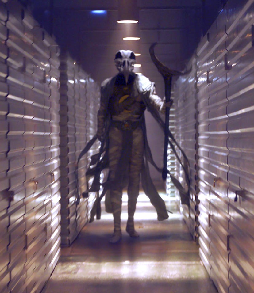 Karim El Hakim as Khonshu in Moon Knight