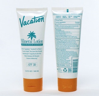 Vacation brand mineral sunscreen