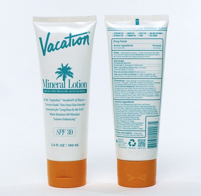 Vacation brand mineral sunscreen