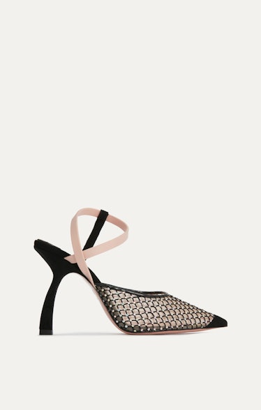 These crystal-bedazzled slingback heels from PĪFERI are ethically and sustainably made.