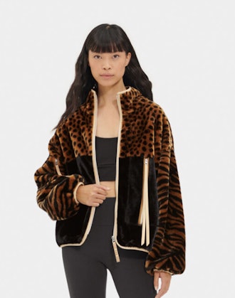 Marlene Sherpa Jacket Animalia