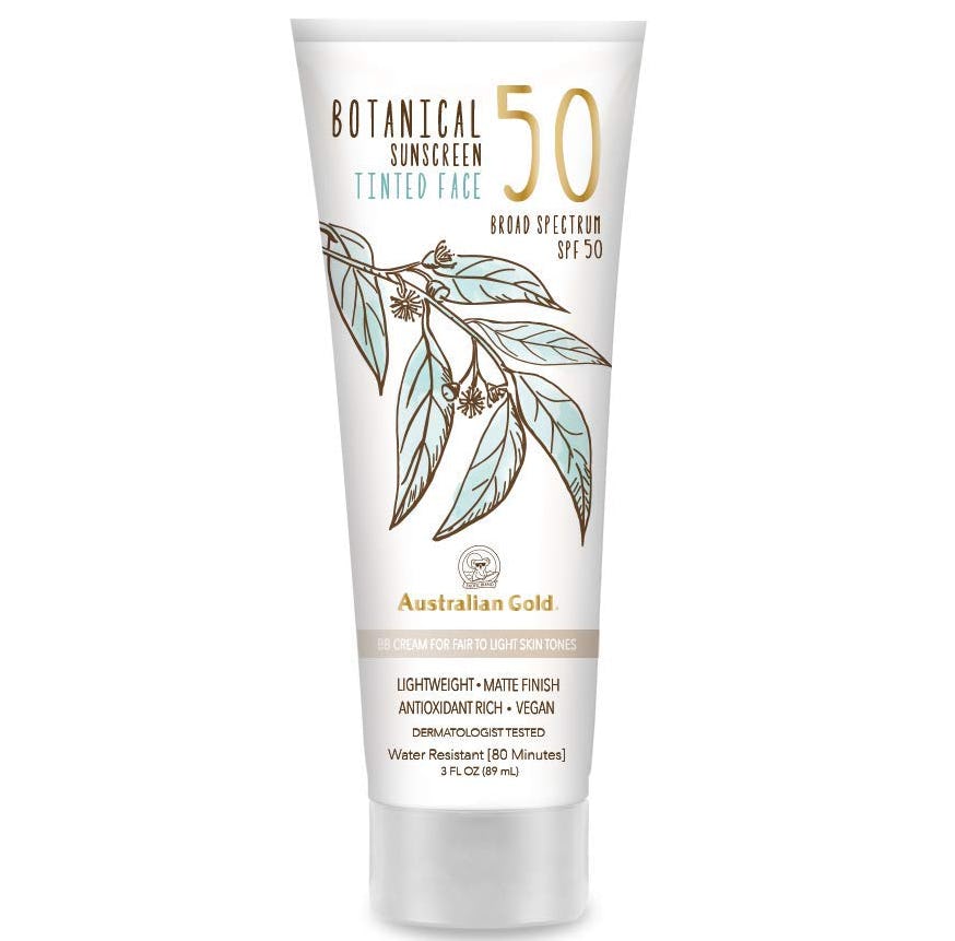 Australian Gold Botanical Tinted Face Sunscreen