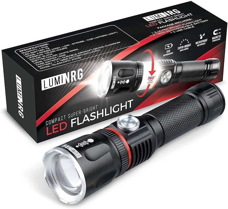 LumiNRG Rechargeable Flashlight