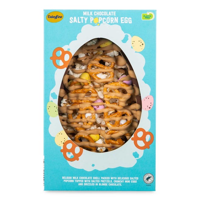 Dairyfine Milk Chocolate Salty Popcorn Egg