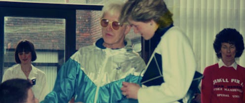 Jimmy Savile and Princess Diana, screenshot from 'Jimmy Savile: A British Horror Story'