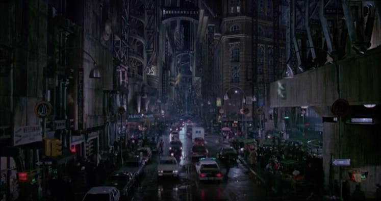 Burton’s vision of Gotham City is still impressive more than 30 years later.