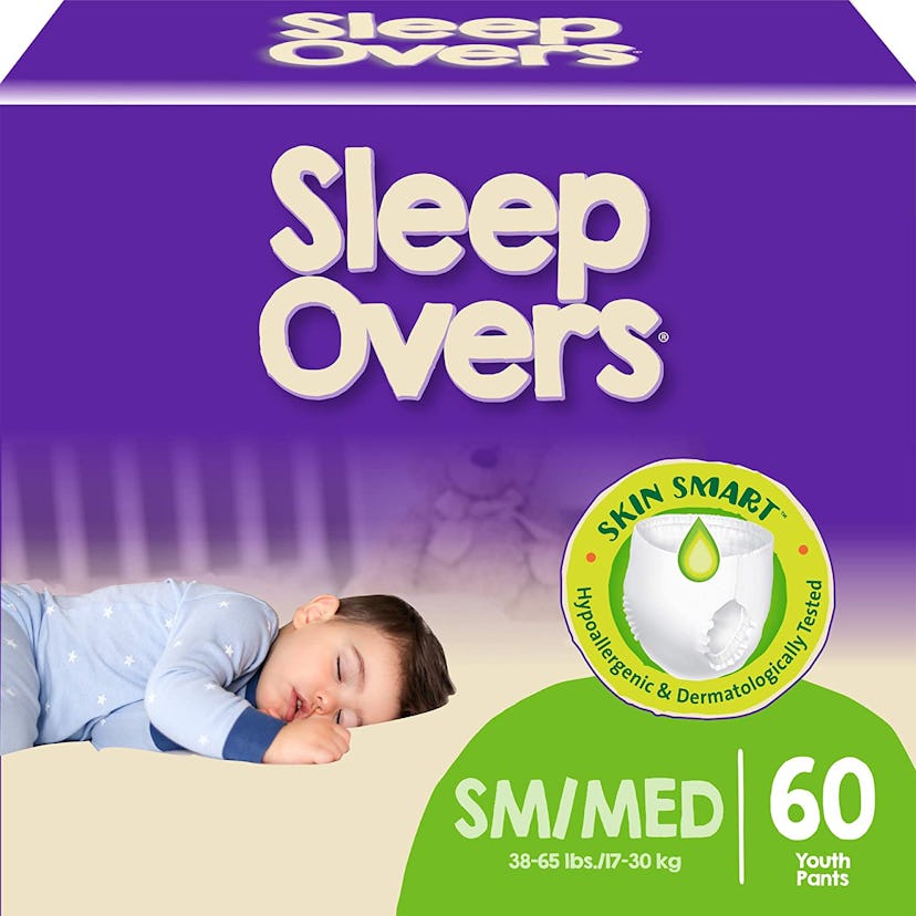 SleepOvers by Cuties, Bedwetting Underwear (60-Count)
