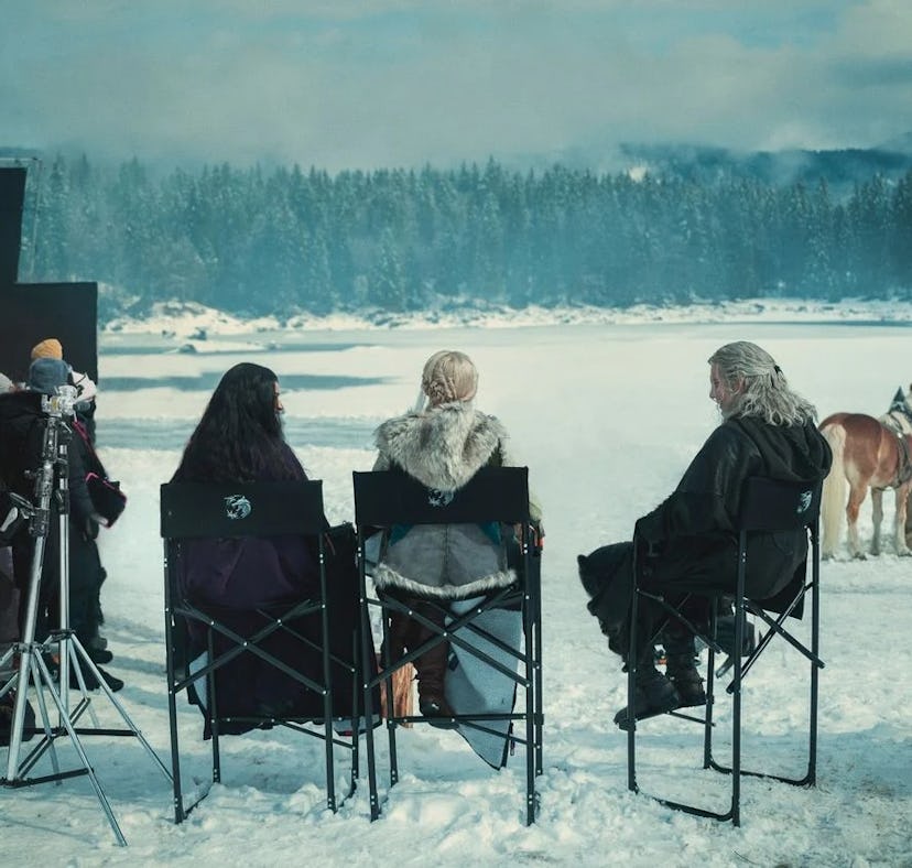 Shot of The Witcher Season 3 first day of filming