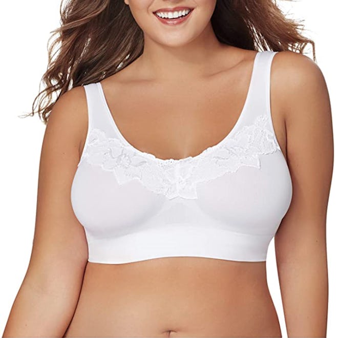 Just My Size Pure Comfort Lace Bra