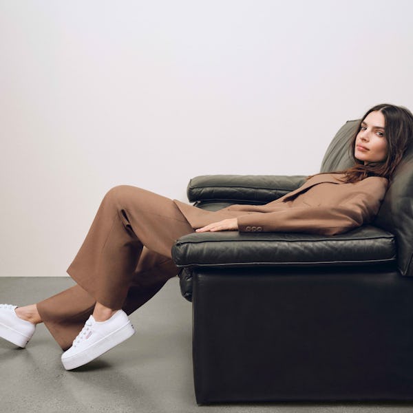 Emily Ratajkowski's Superga sneakers collaboration