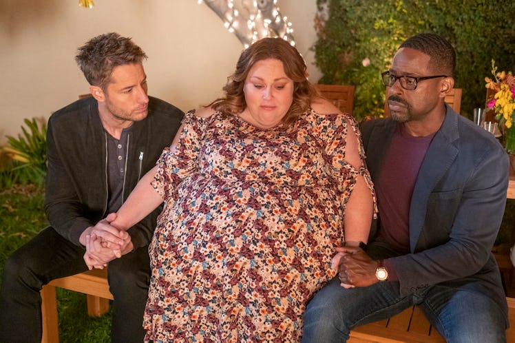 Justin Hartley as Kevin, Chrissy Metz as Kate, Sterling K. Brown as Randall