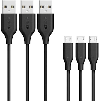 Anker [3-Pack] Powerline Micro USB (3ft) - Charging Cable for Samsung, Nexus, LG, Android Smartphone...