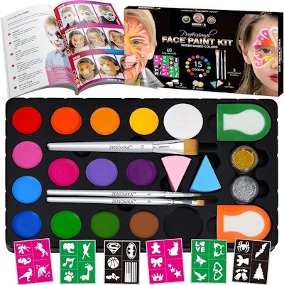 Zenovika Face Paint Kit