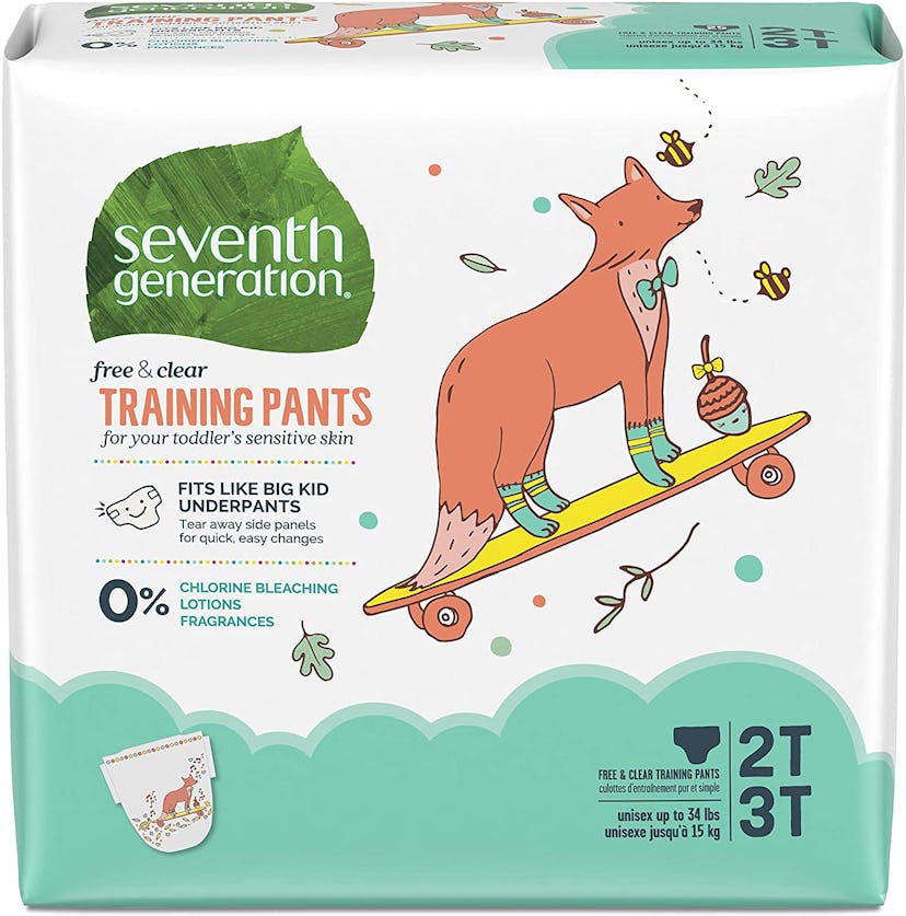 Seventh Generation Free & Clear Potty Training Pants (4-Pack, 25 Count Each)