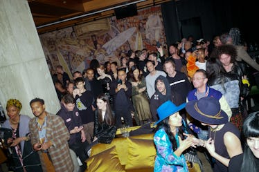 Partygoers at Bar Chrystie