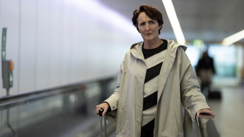 Fiona Shaw as Carolyn Martens in 'Killing Eve' Season 4, which is ending after four seasons.