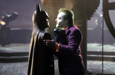 Batman and the Joker in Tim Burton’s Batman.