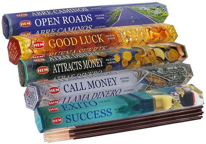 TRUMIRI Hem Incense Sticks Money Variety Pack (100 Sticks) 