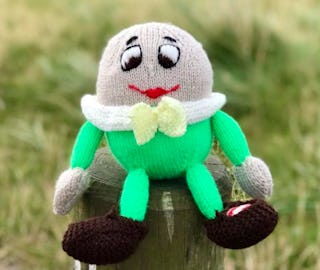 handmade humpty dumpty doll