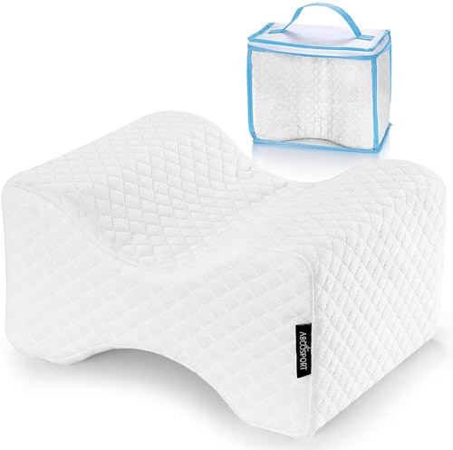 Abco Tech Memory Foam Knee Pillow for Side Sleepers