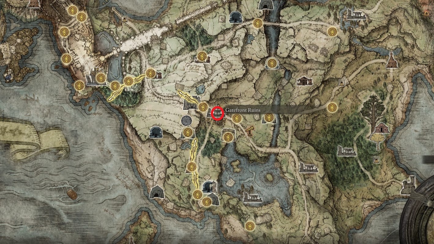 'Elden Ring' map fragments Where to find each map pillar