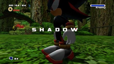 Shadow’s first appearance was in Sonic Adventure 2.