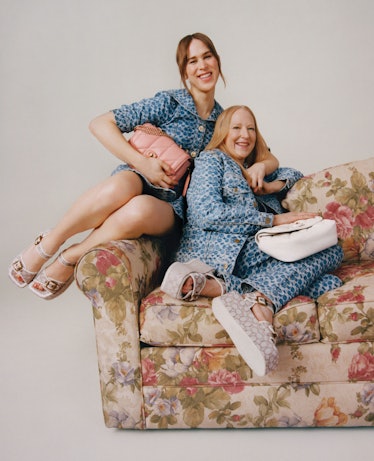 Tommy Dorfman and her mother in the Coach mother's day ad