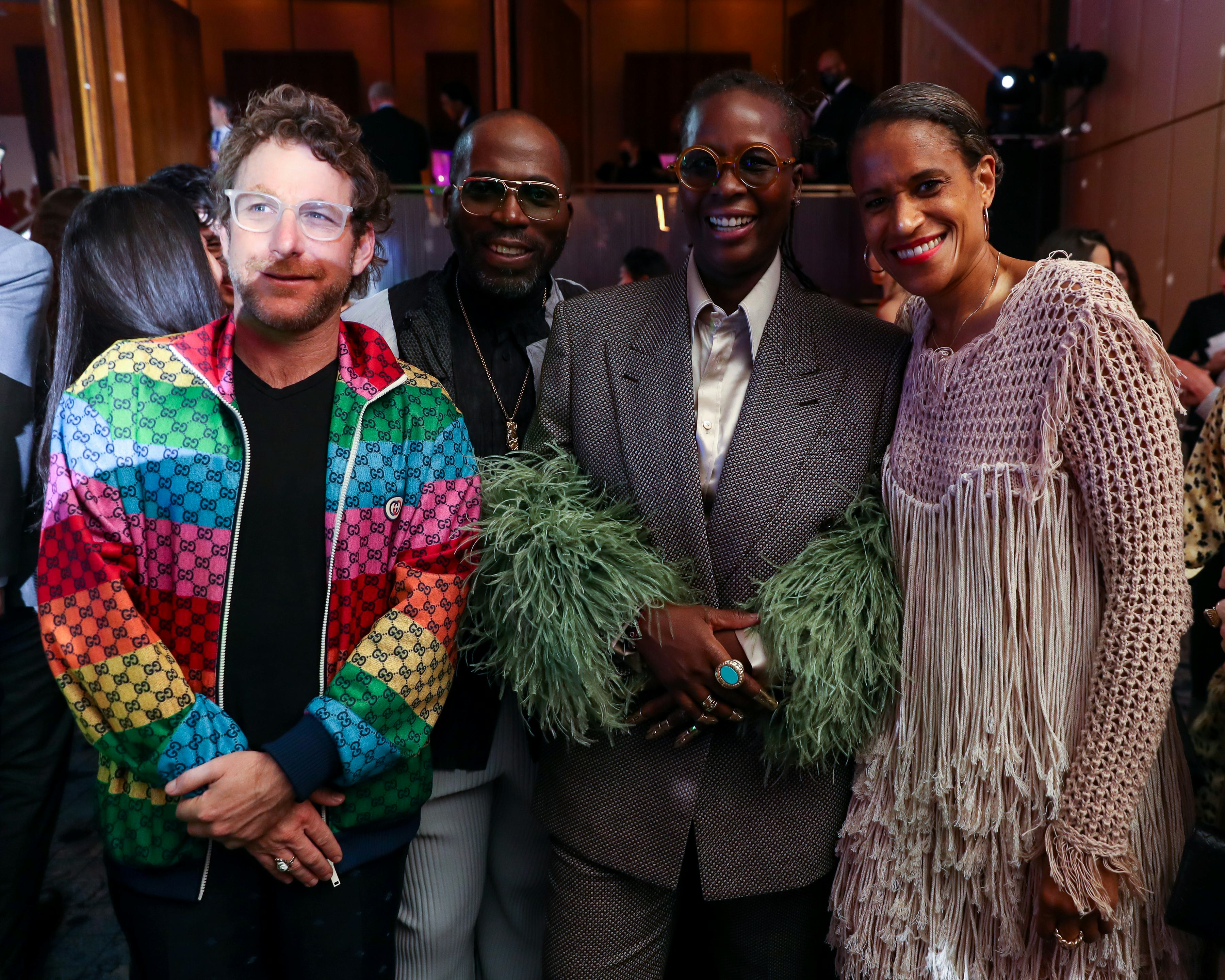 Dustin Yellin, Derrick Adams, Mickalene Thomas, Isolde Brielmaier