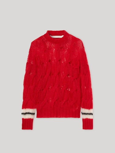 Palm Angels Track Mohair Sweater athluxe