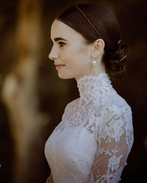 Lily Collins wedding