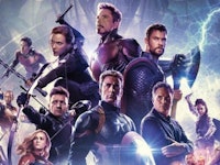 Collage of 10 Marvel superheroes 