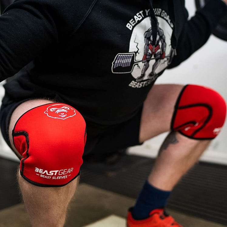 Beast Gear Knee Sleeves for Weightlifting