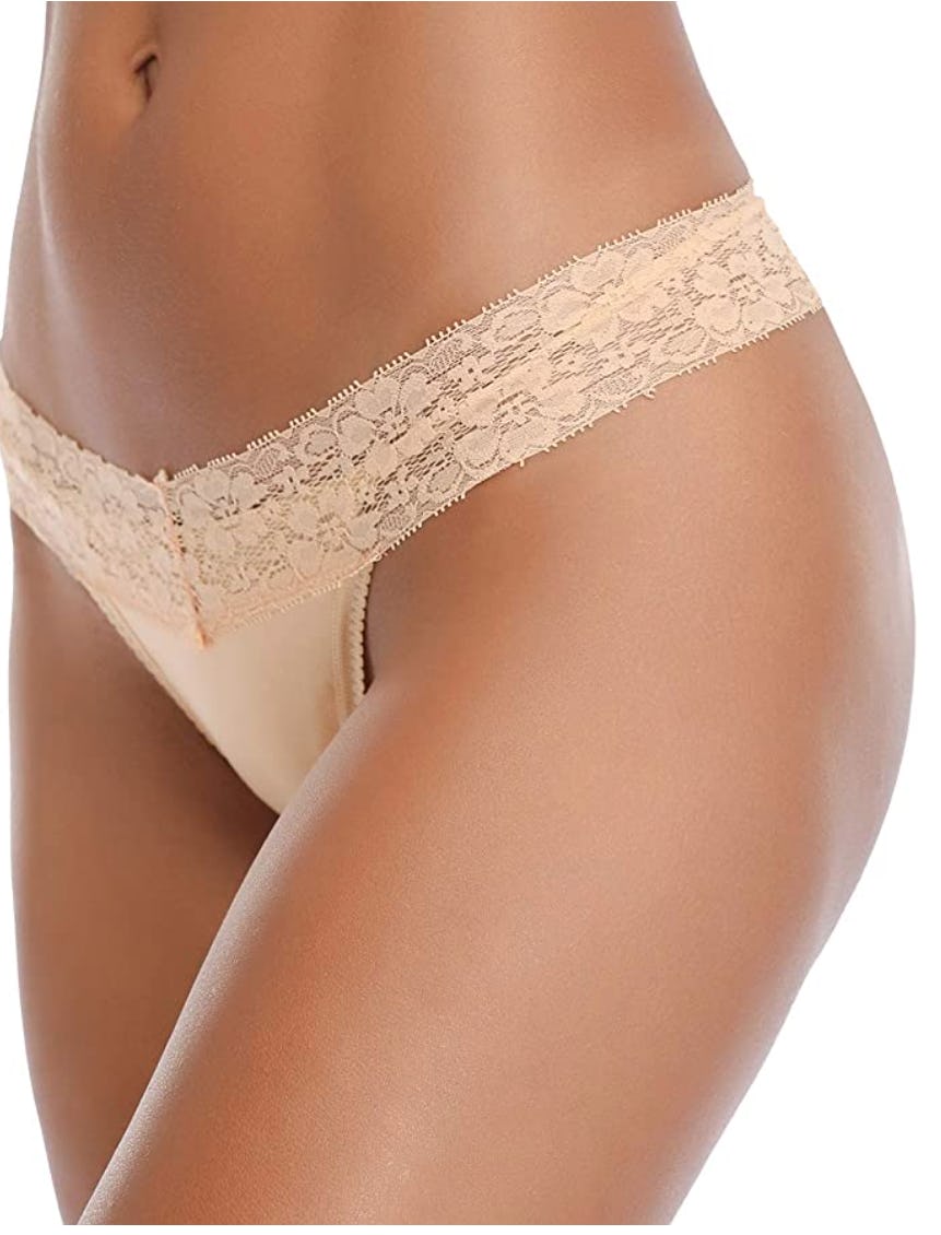 CULAYII Women&rsquo;s Cotton Thong Underwear (6-pack)