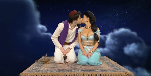 Kim Kardashian and Pete Davidson on 'Saturday Night Live'