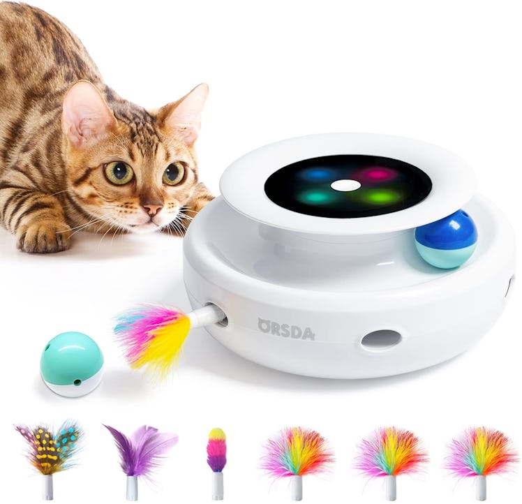 ORSDA 2-in-1 Interactive Cat Toy