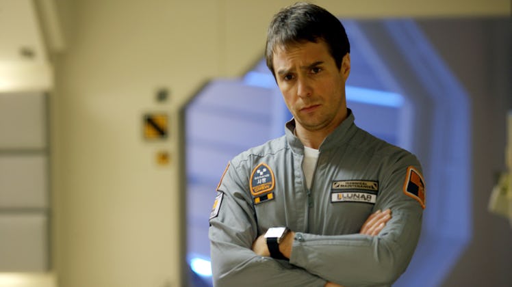 Sam Rockwell as Sam Bell in 2009’s Moon