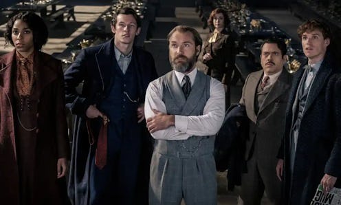 The lead cast of 'Fantastic Beasts: The Secrets Of Dumbledore'