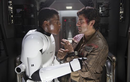 John Boyega [Finn] and Oscar Isaac [Poe] of 'Star Wars'