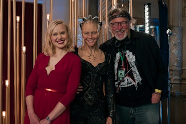 Alison Pill, Annie Wersching, and Jonathan Frakes, behind-the-scenes for Star Trek: Picard Season 2,...