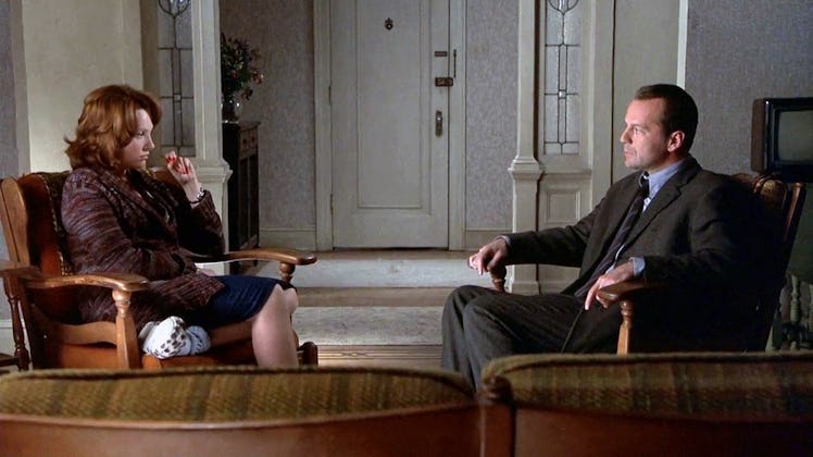 Bruce Willis and Toni Colette in The Sixth Sense.