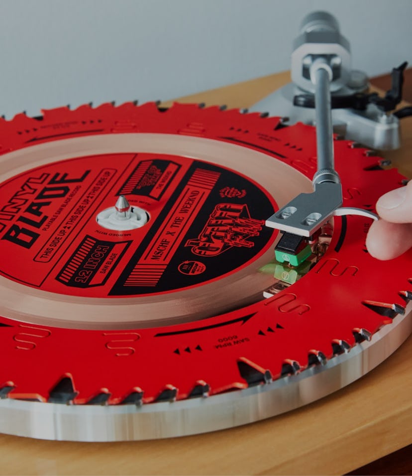 MSCHF x The Weeknd Vinyl Blade