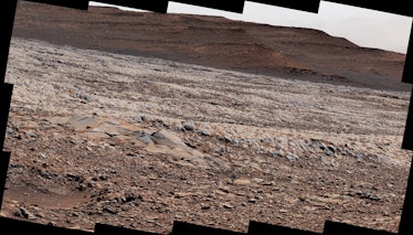 NASA’s Curiosity Mars rover imaged these wind-sharpened rocks, called ventifacts, on March 15, 2022,...