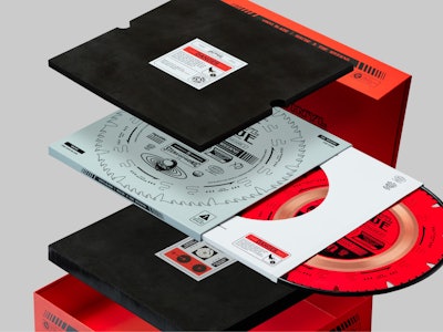 MSCHF x The Weeknd Vinyl Blade record packaging