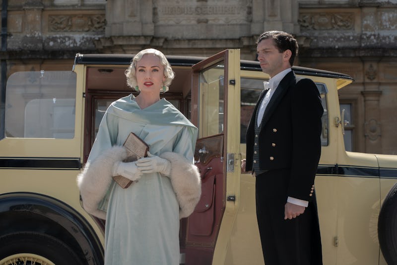 Laura Haddock stars as Myrna Dalgleish and Michael Fox as Andy in 'DOWNTON ABBEY: A New Era'