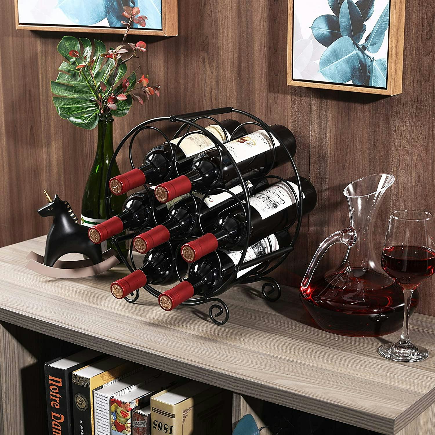 PAG Metal Countertop Wine Rack