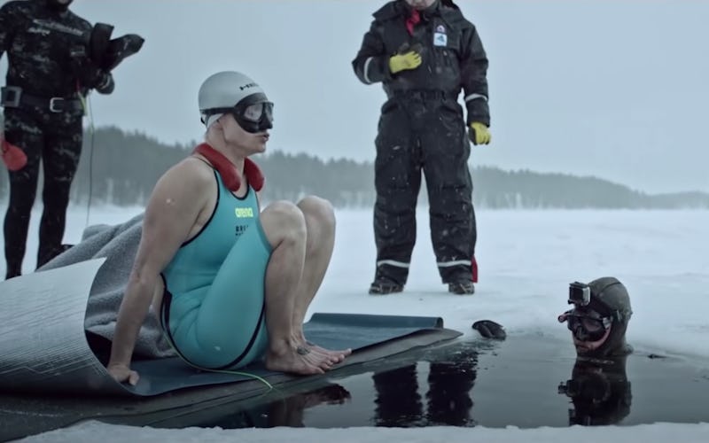 'Hold Your Breath: The Ice Dive' (2022). Photo courtesy of Netflix.