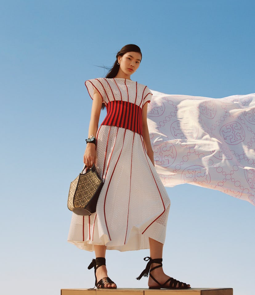 Tory Burch summer 2022 dress trends